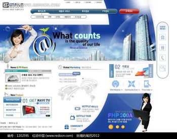 數碼網絡產品網頁設計PSD素材免費下載——編號1202595